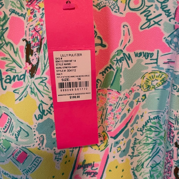 Lilly Pulitzer Marli Stretch Shift - Picture 2 of 4